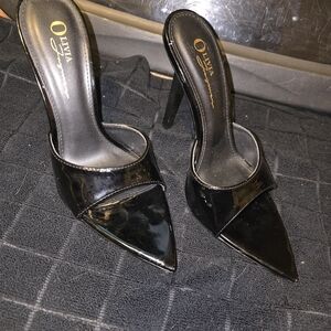 Black Stiletto Heels